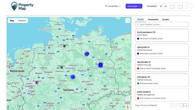 PropertyMap Dashboard